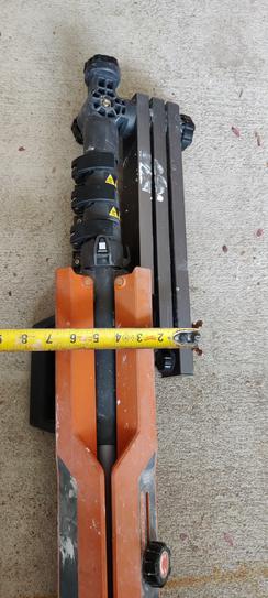 RIDGID Hybrid GEN5X Universal Collapsible Tripod Lighting Stand with (4 ...