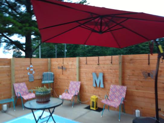 hampton bay 8 ft.aluminum square cantilever outdoor patio umbrella yjaf-037-e Garden Winds Replacement Canopy Top Cover for 8FT YJAF-037 ripped and just plain tired 8 Foot Red Patio Umbrella,