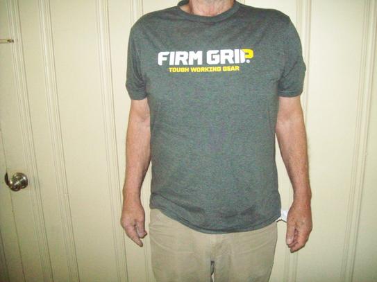 FIRM GRIP Men's Medium Gray Performance Long Sleeved Shirt 63621