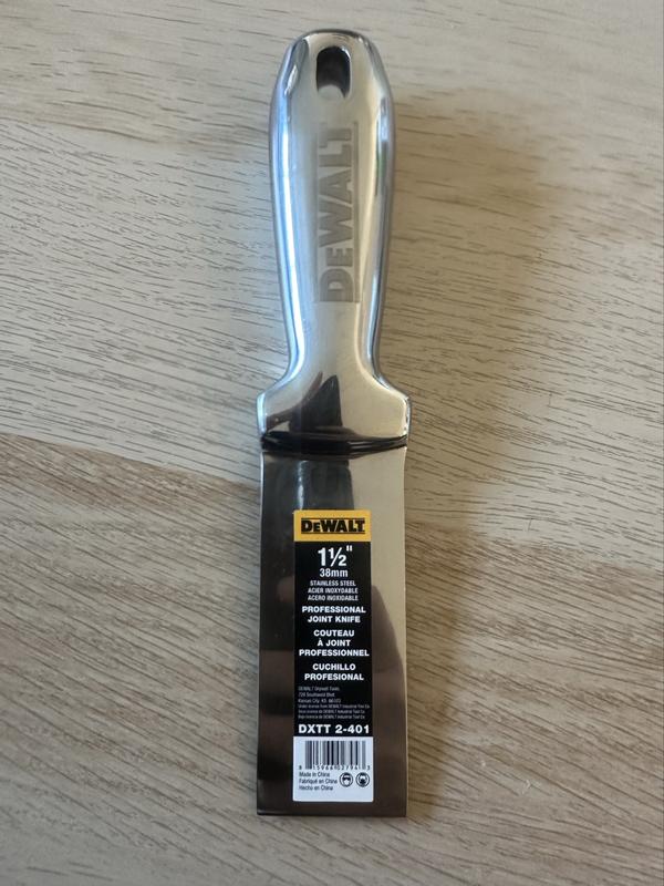 DEWALT 4 in. Welded Stainless Steel Joint Knife DXTT-2-404 - The