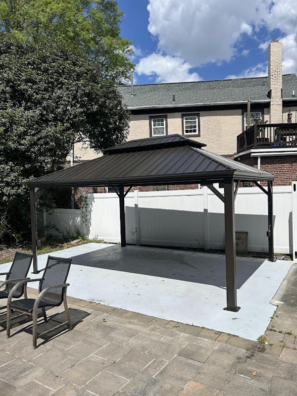 Have a question about KOZYARD Alexander 10ft.D x 9ft.H x 12ft.W