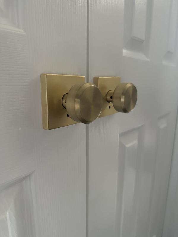 Schlage Custom Latitude Matte Black Dummy Door Handle with Collins