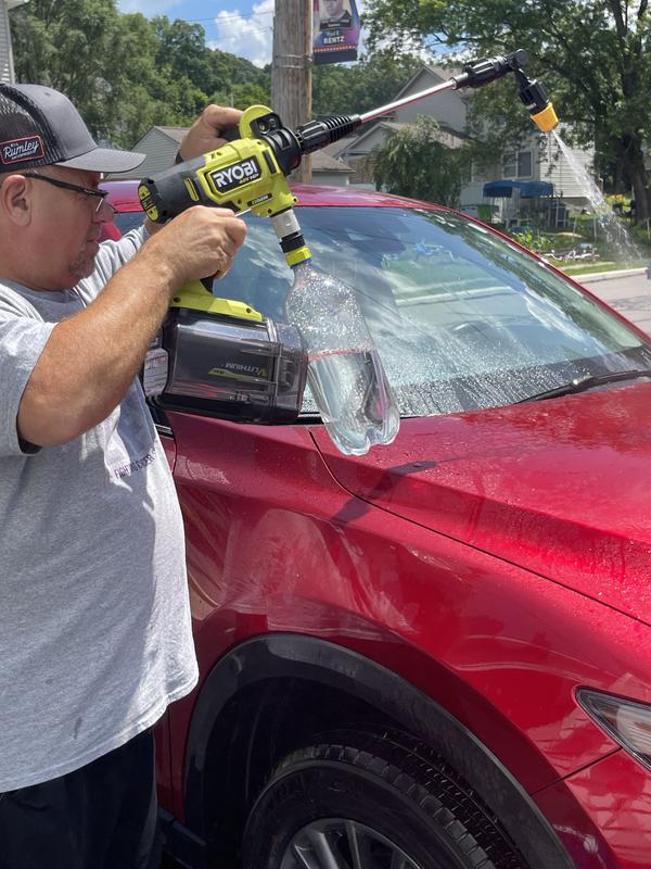 Have a question about RYOBI EZClean Power Cleaner Bottle Adapter