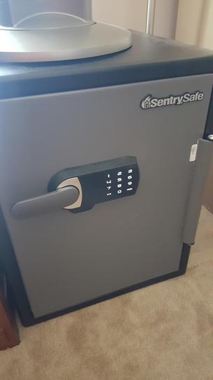 Sentrysafe Sfw205twc 2 0 Cu Ft Fireproof Safe And Waterproof