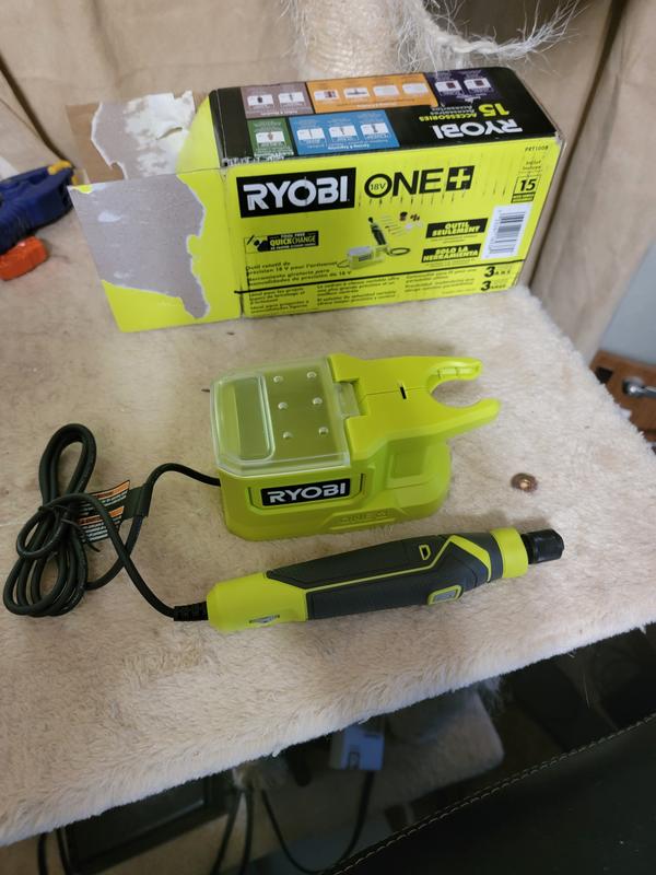 Ryobi ONE+ 18V Cordless Precision Craft Rotary Tool Kit with Charger