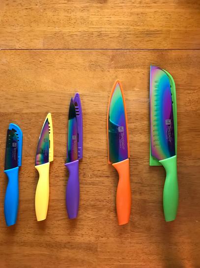 Tomodachi Titanium 5-Piece Knife Set HMC01E550S - The Home Depot