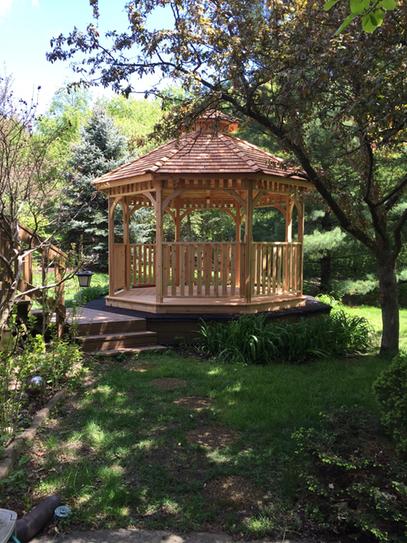 Outdoor Living Today 12 ft. Octagon Bayside Panelized Gazebo