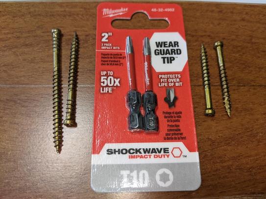 T　467 Milwaukee SHOCKWAVE Impact Duty 3-1/2 in. T25 Torx Alloy Steel