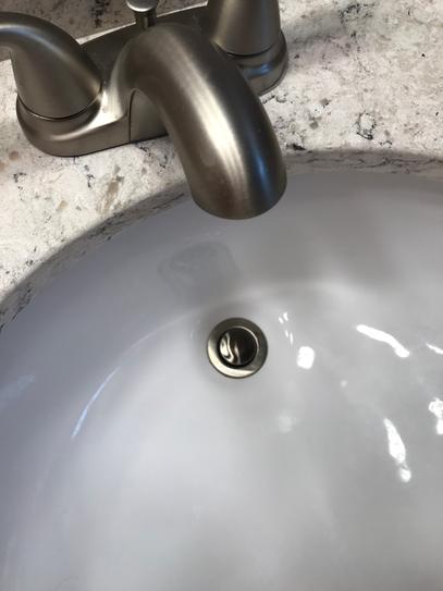 Moen Adler 10,2 Cm Centerset Badarmatur | 2-Griff, Gebürstetes Nickel | Spot Resist, Wassersparend