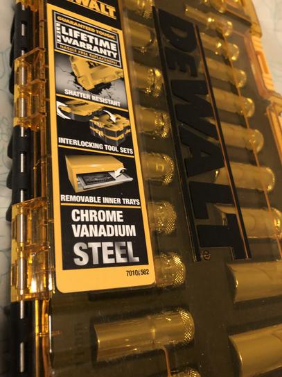 DEWALT 3/8" Drive Deep Socket 15MM - 6 Point Chrome Vanadium Socket