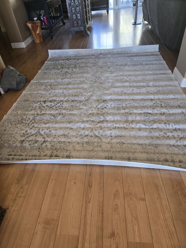 nuLOOM Odell Distressed Persian Ivory 7 ft. x 9 ft. Area Rug