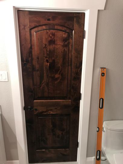 Have a question about Krosswood Doors 36 in. x 96 in. Rustic Knotty ...