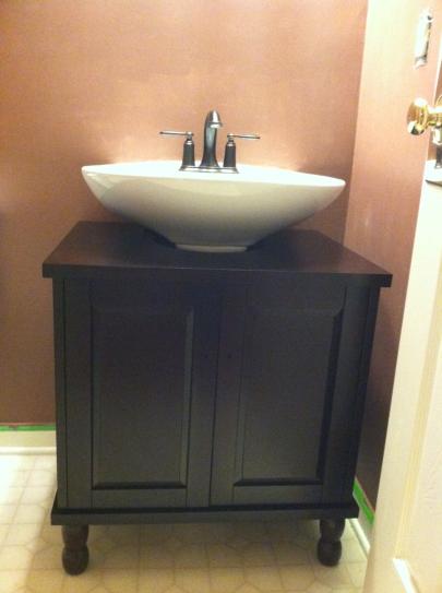 Sinkwrap 25 In W X 20 In D Vanity Cabinet Only For Pedestal