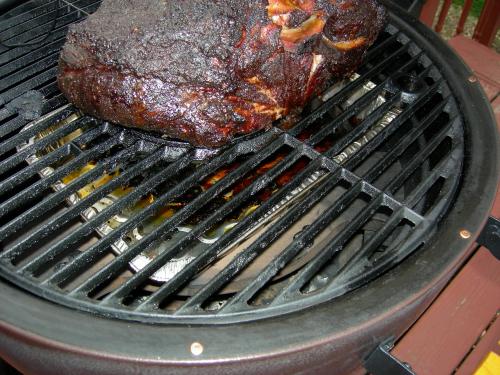 char griller smoking stone