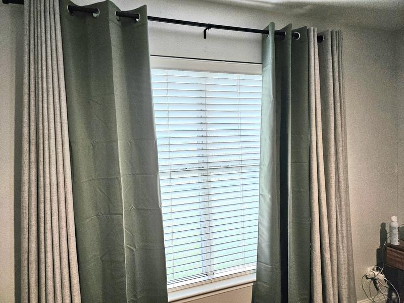 LiGHTSOUT with EnerShield Technology Alona Grey 38 in. W x 84 in