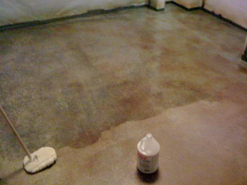 Eagle 1 gal. Amber Concrete Acid Interior/Exterior Stain