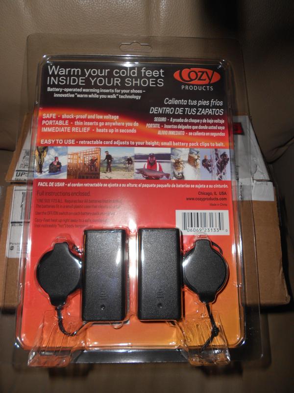 Reviews for Cozy Products Cozy Feet Heated Shoe Insoles Warms Feet