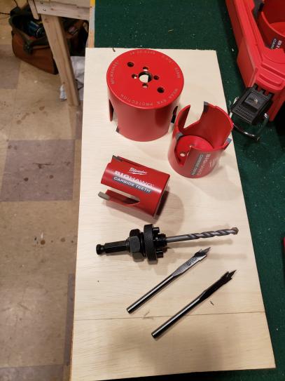 Milwaukee BIG HAWG Carbide Hole Saw Kit (9-Piece) with PACKOUT