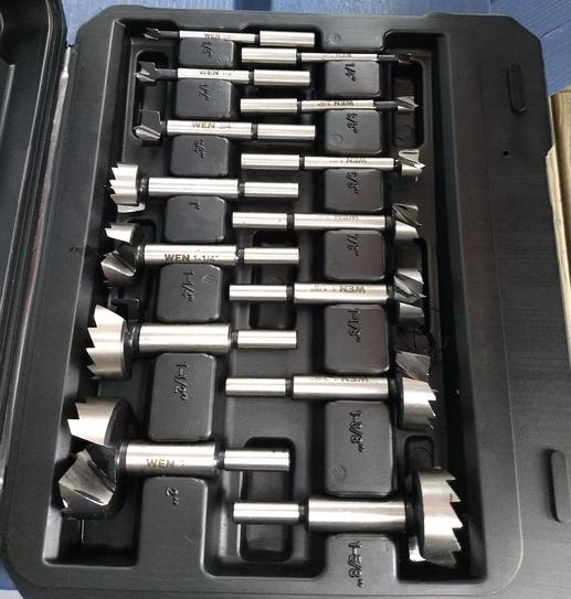 Lot De 14 Embouts Forstner FB5114 – étui De Transport Inclus, Acier Rapide HSS