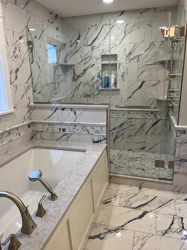 Have a question about Ivy Hill Tile Calacatta Indigo 24 in