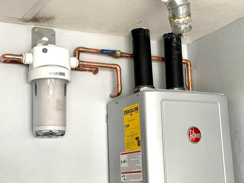 Reviews for Rheem Performance Platinum 9.5 GPM Natural Gas High Efficiency  Indoor Tankless Water Heater | Pg 3 - The Home Depot