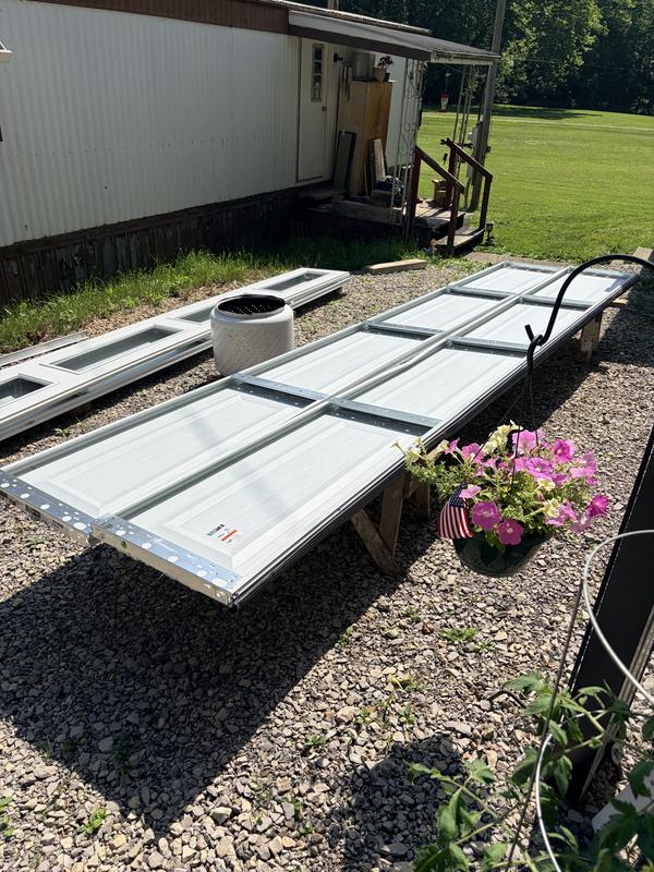 Clopay Classic Steel Long Panel 16 ft. x 7 ft. Insulated 6.5 R