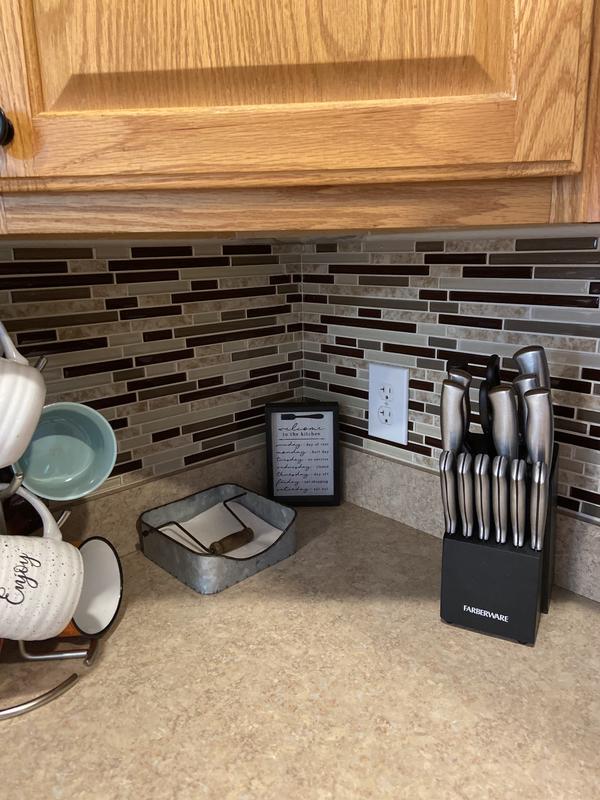 Buy Amalfi Cafe 12 in. x 12 in. x 6 mm Interlocking Glass Porcelain