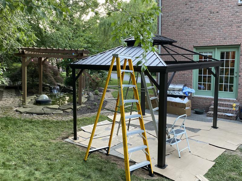 kaco。 Have a question about KOZYARD Alexander 10ft.D x 9ft.H x 12ft.W