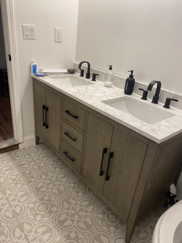 Vanity Art 72 in. W. x 22 in. D x 38 in. H Double Sink Bathroom