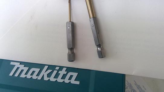 Makita Impact 1/4 in. Hex Shank Gold Titanium Drill Bit Set (14