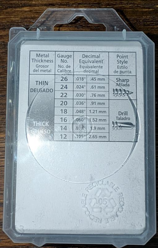 Teks #8 x 1/2 in. Star Drive Low Profile Head Self Tapping Drill