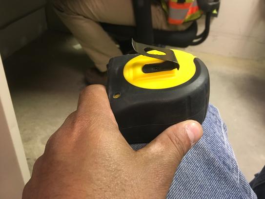 Stanley FatMax Keychain Tape Measure – 3-Pack, 3-Ft X 1/2" Blade, Slide Lock, Stud Markings, High-Impact Case
