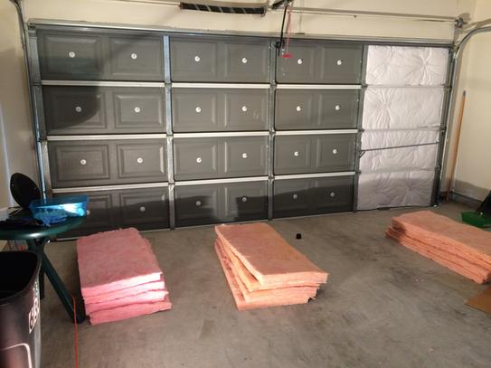 Modern Owens Corning Garage Door Insulation Kit Instructions with Simple Decor