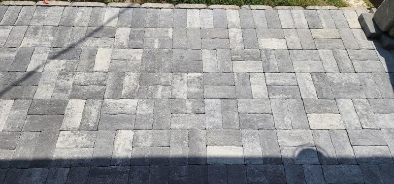 【中古】 Beautiful The’’’’Pavers BLU 80MM POLISHED GREYED NICKEL | Techo-Bloc