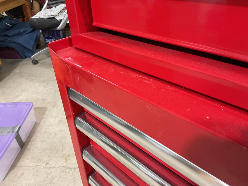 Husky Tool Storage 27 in. W x 18 in. D Standard Duty Red Rolling