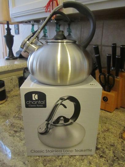 Reviews for Chantal Classic Loop 7.2-cups Enamel-On-Steel Onyx Tea