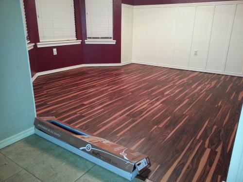 Trafficmaster Hickory 6 In X 36 In Luxury Vinyl Plank