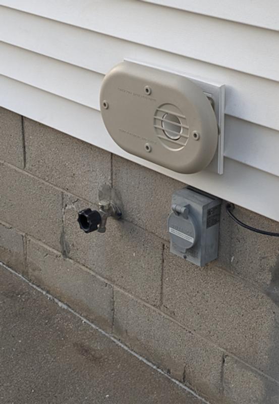 Furnace Vent Exhaust Horizontal Vent Termination Kit For