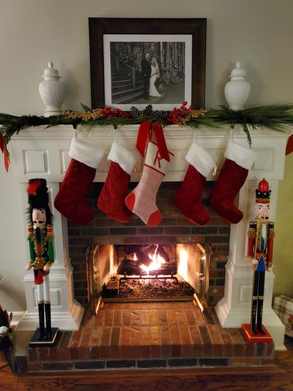 Home Accents Holiday 6 Ft Yuletide Lane Led Tinsel Nutcracker at