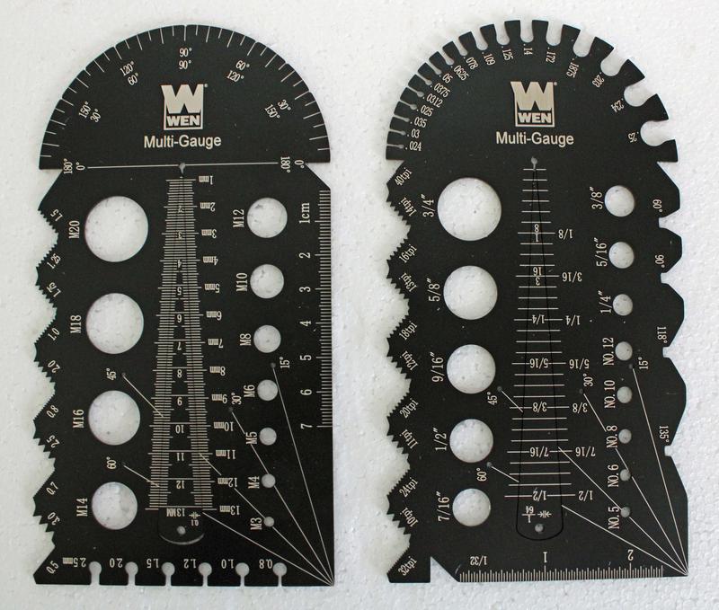 Jauge De Perçage Métrique Et Impériale - Acier Inox, Tailles 1-13 Mm Et 1/16-1/2 Pouce - Pour Identifier Les Forets - 4