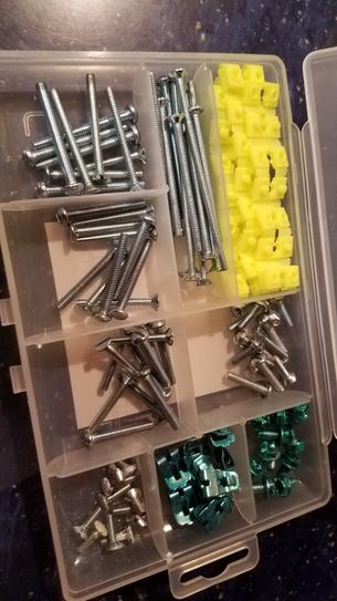 Switch and Outlet Box Installation Screw Kit (124-Piece)