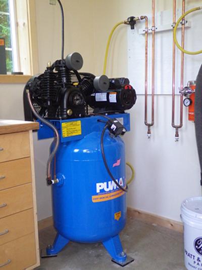 puma 60 gallon 5hp air compressor