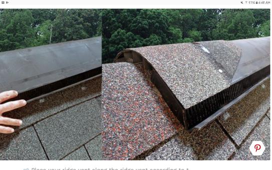 Have a question about Owens Corning VentSure 11 in. x 20 ft. Ridge Vent ...