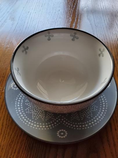 Have a question about BAUM Phara 16-Piece Grey Dinnerware Set