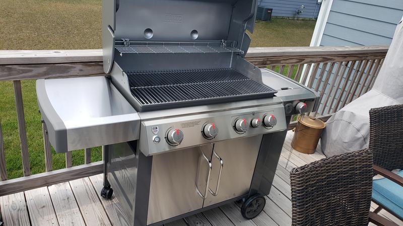 how to cook a slab of ribs on a gas grill