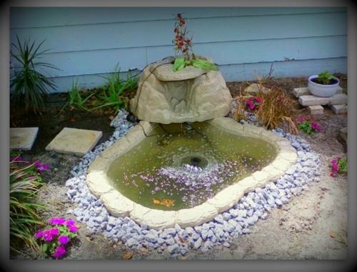 home depot waterfall kit