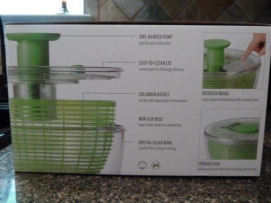 LEPCY Salad Spinner, Durable Bowl Never Crack