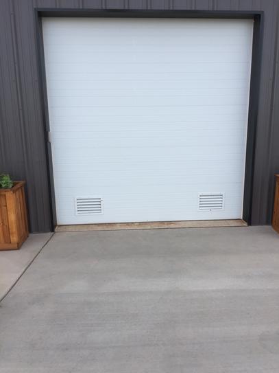 Aluminum Garage Door Vent, Louvered Garage Door Vents