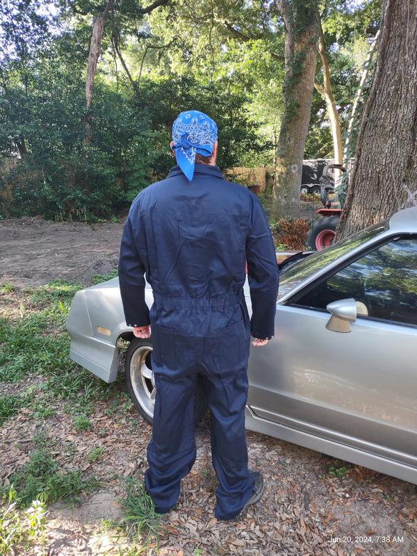 PIP Men's 2X-Large Navy Cotton AR/FR Dual Certified Economy