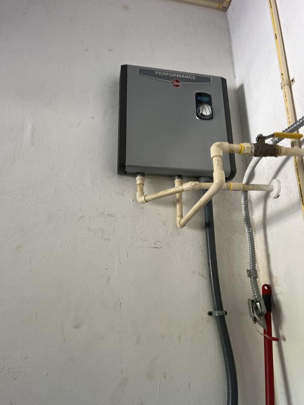 Reviews for Rheem Performance 36 kw Self-Modulating 7.03 GPM Tankless  Electric Water Heater | Pg 3 - The Home Depot